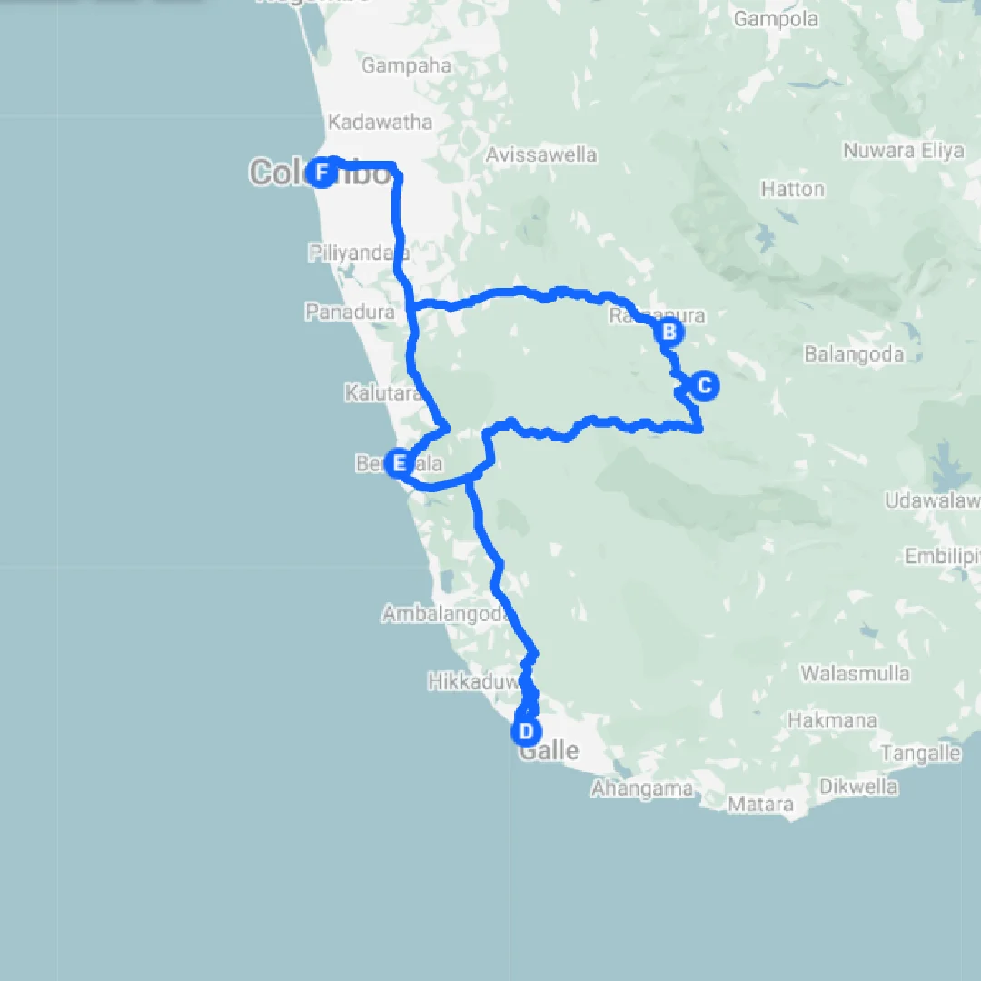 source access route map